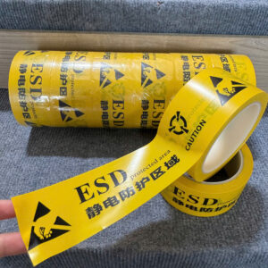 Băng keo dán nền cảnh báo in chữ ESD